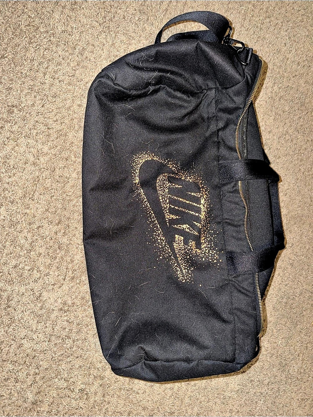 Nike Black Duffel Bag